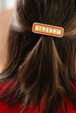 Handcrafted Wooden Hairclip- Kingdom