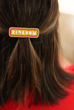Handcrafted Wooden Hairclip- Kingdom