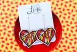Handcrafted Wood Earrings- Kansas City