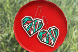 Handcrafted Wood Earrings- KC Women’s Soccer