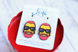 Handcrafted Wood Earrings- Kelce