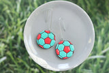 Handcrafted Wood Earrings- KC Women’s Soccer
