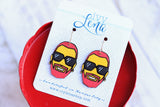 Handcrafted Wood Earrings- Kelce