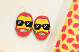 Handcrafted Wood Earrings- Kelce