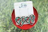 Handcrafted Wood Earrings- KC Women’s Soccer