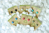Handcrafted Recycled Styrofoam Earrings