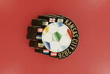 World Soccer in Kansas City Sticker