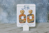 Handcrafted Polymer Clay Earrings- Fall Mix-Up