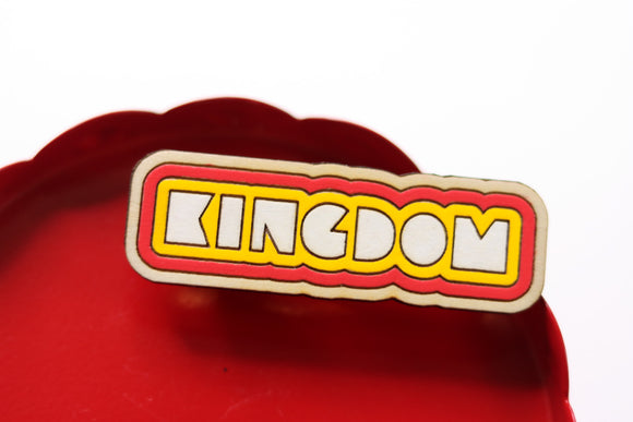 Handcrafted Wooden Hairclip- Kingdom