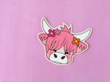 Highland Cow Sticker