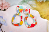 Handcrafted Polymer Clay Earrings- Warm Fall Mix