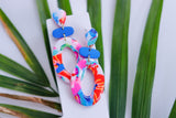 Handcrafted Polymer Clay Earrings- Vibrant Mix