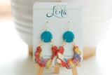 Handcrafted Polymer Clay Earrings- Spots of Fall