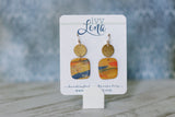 Handcrafted Polymer Clay Earrings- Fall Mix-Up