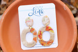 Handcrafted Polymer Clay Earrings- Fall Mix-Up