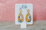Handcrafted Polymer Clay Earrings- Fall Mix-Up