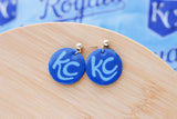 Handcrafted 3D Printed Earrings- KC Circles