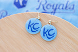Handcrafted 3D Printed Earrings- KC Circles