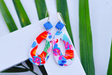 Handcrafted Polymer Clay Earrings- Vibrant Mix