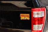 Kansas City Football Bumper Sticker