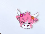 Highland Cow Sticker