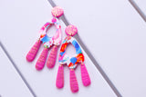 Handcrafted Polymer Clay Earrings- Vibrant Mix