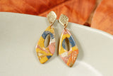 Handcrafted Polymer Clay Earrings- Fall Mix-Up