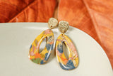 Handcrafted Polymer Clay Earrings- Fall Mix-Up