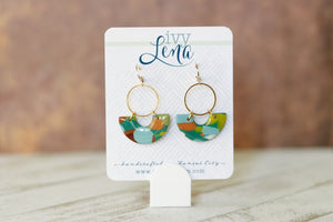 Handcrafted Polymer Clay Earrings- Fall Mix