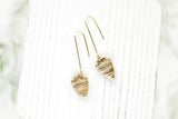 Handcrafted Polymer Clay Earrings- Tiny Arrowhead