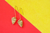 Handcrafted Polymer Clay Earrings- Tiny Arrowhead