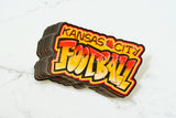 Kansas City Football Bumper Sticker