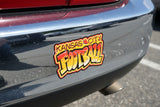 Kansas City Football Bumper Sticker