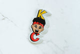 Mahomes Touchdown Face Sticker