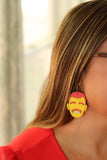 Handcrafted Wood Earrings- New Look Kelce