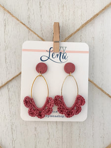 Handcrafted Crocheted Earrings