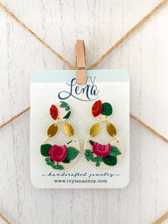 Handcrafted Polymer Clay Earrings