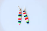 Handcrafted Polymer Clay Earrings- Fiesta