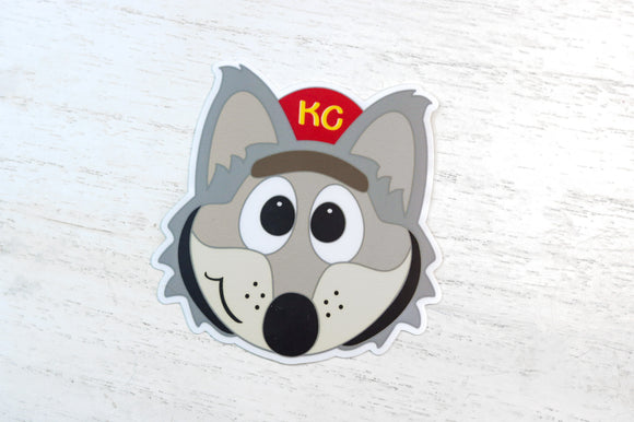 KC Wolf Sticker