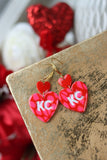 Handcrafted Polymer Clay Earrings- Valentine’s Day