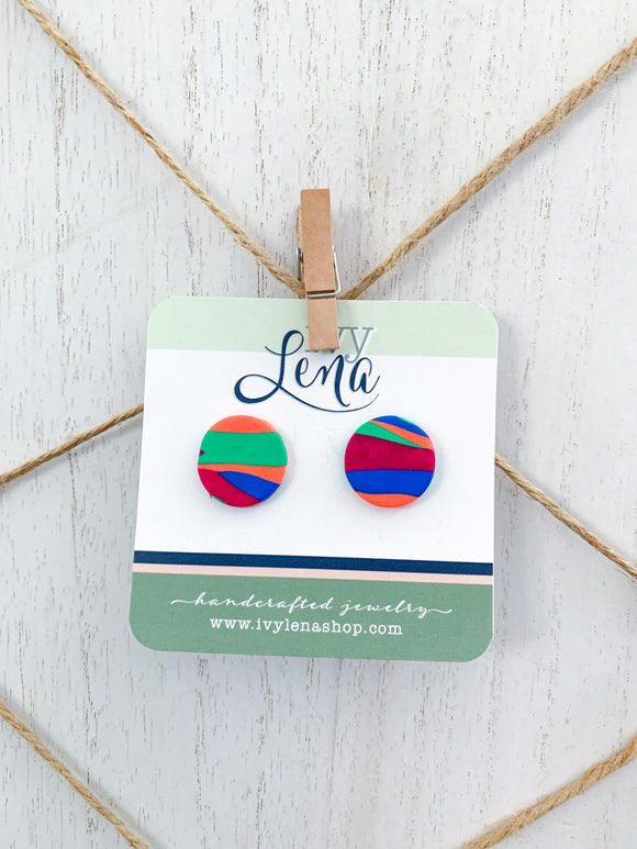 Handcrafted Polymer Clay Earrings