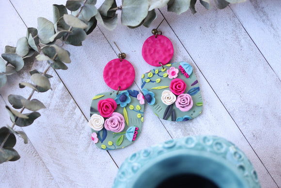 Handcrafted Polymer Clay Earrings- Easter – Ivy Lena