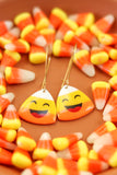 Handcrafted Polymer Clay Earrings- Happy Candy Corn