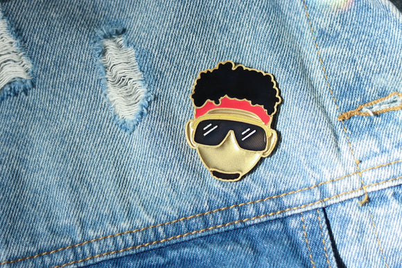 Presale-Handcrafted 3D Printed Pin- Mahomes Head