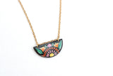 Handcrafted Polymer Clay Statement Necklace