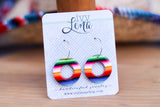 Handcrafted Polymer Clay Earrings- Fiesta