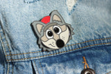 **Made-to-order** Handcrafted 3D Printed Pin- KC Wolf