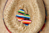 Handcrafted Polymer Clay Earrings- Fiesta
