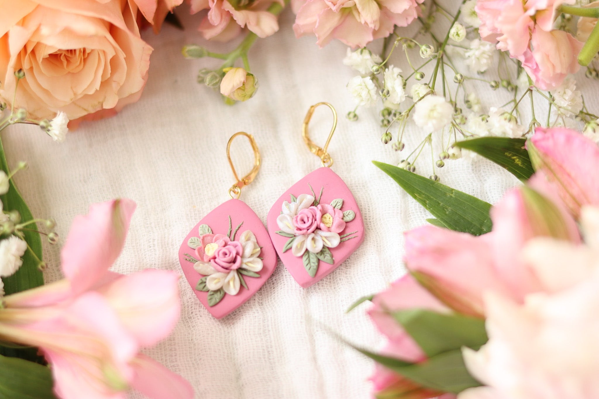 Handcrafted Polymer Clay Earrings- Easter – Ivy Lena