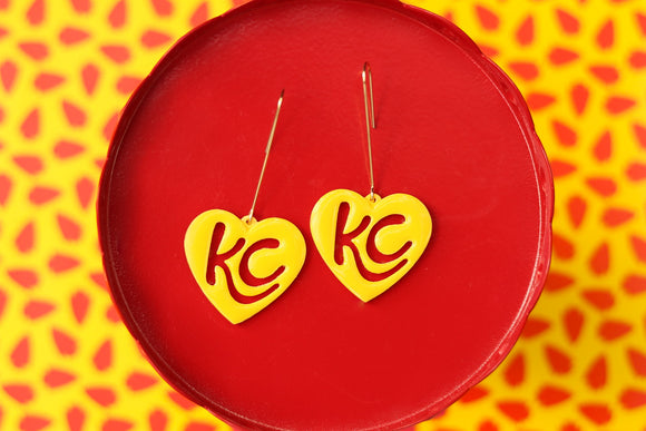 Handcrafted 3D Printed Earrings- KC